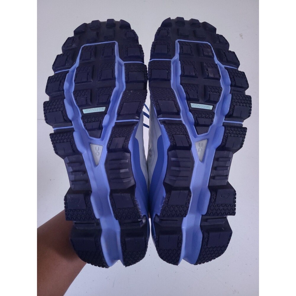 On Running Womens Cloudventure Trail Running Sneakers Shoes Size 8 Arctic Marina - Picture 8 of 10